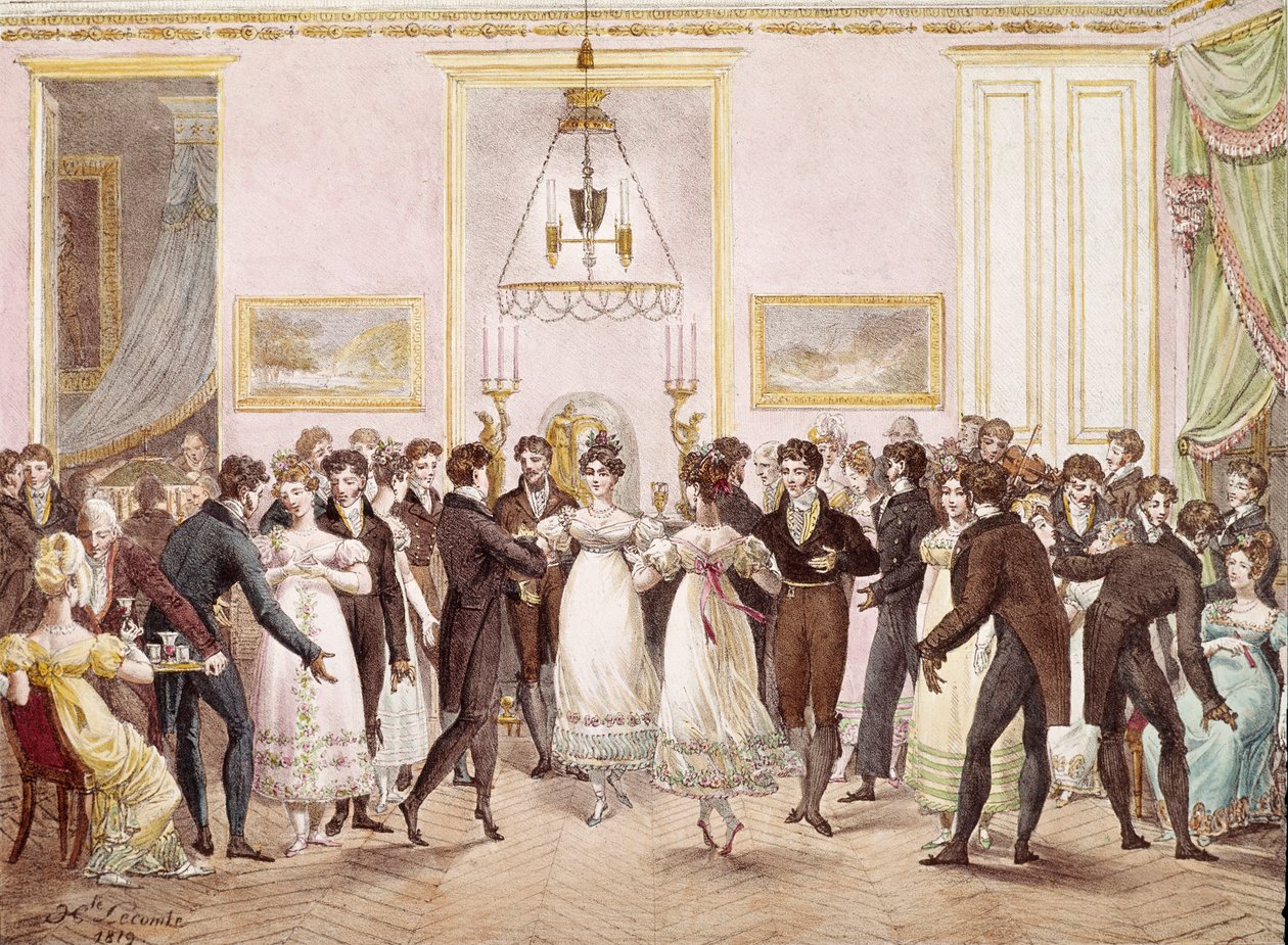 Samfunnsball av Hippolyte Lecomte