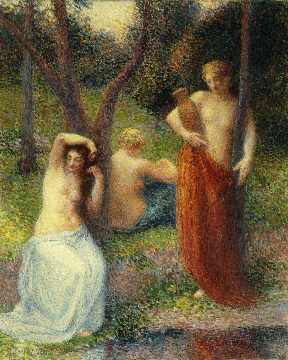 De tre nåder; Les Trois Graces, 1917 av Hippolyte Petitjean