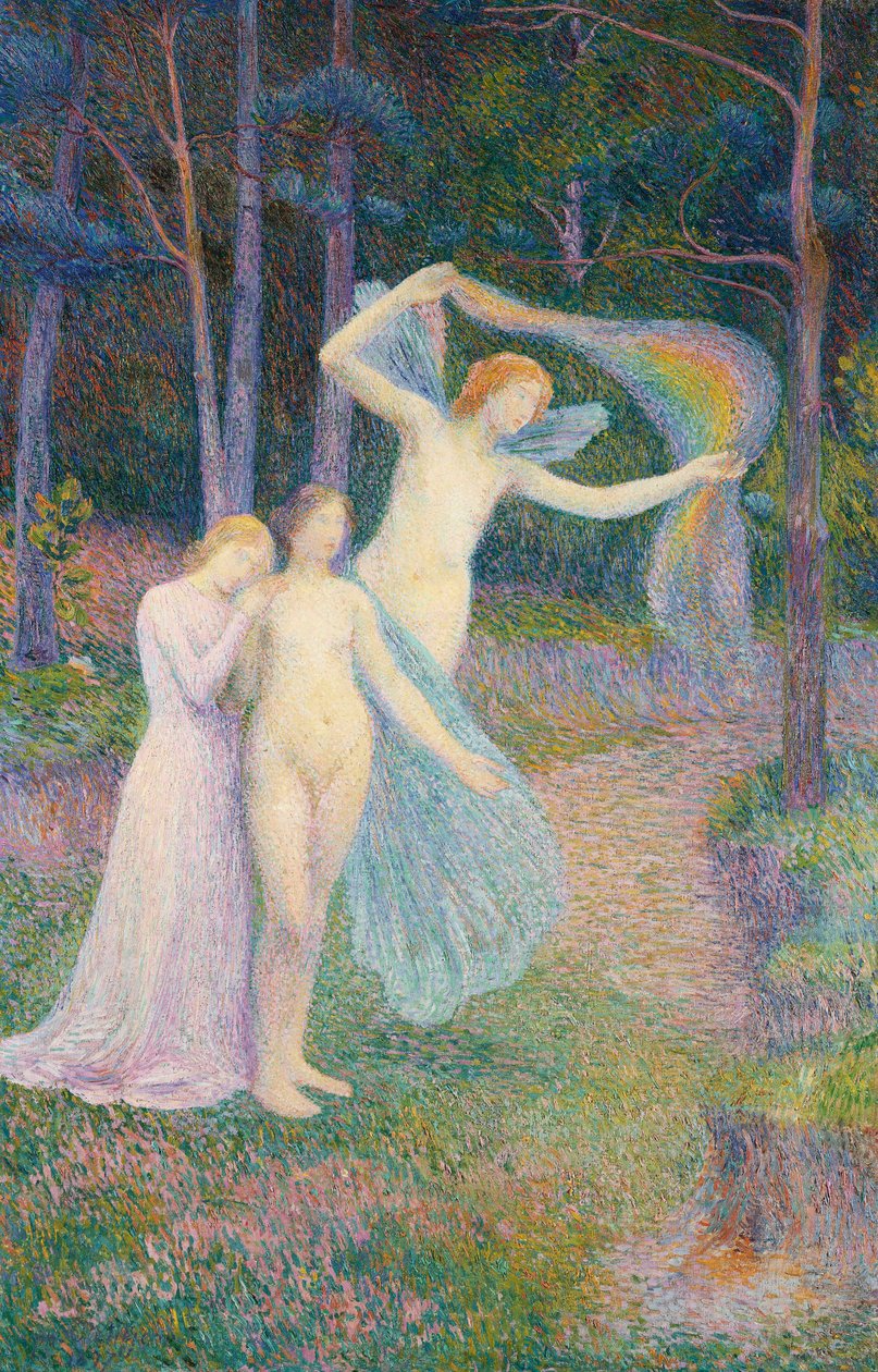 Kvinner blant trærne, 1897 av Hippolyte Petitjean
