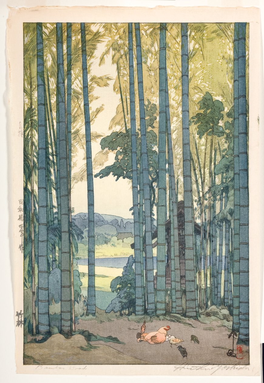 Bamboo Grove av Hiroshi Yoshida