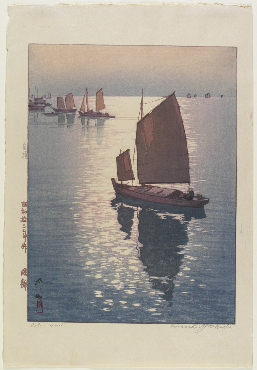 Stille vind av Hiroshi Yoshida