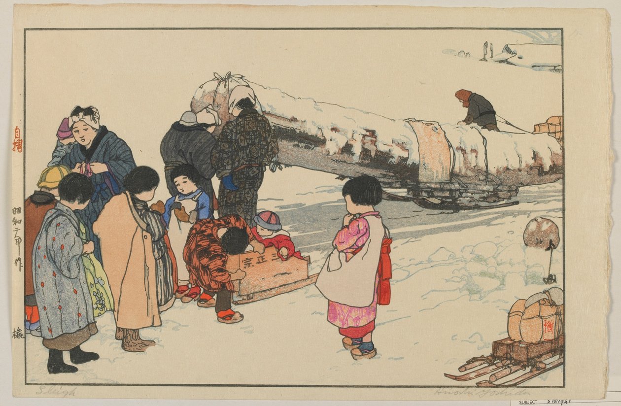 Slede, Showa-tiden av Hiroshi Yoshida