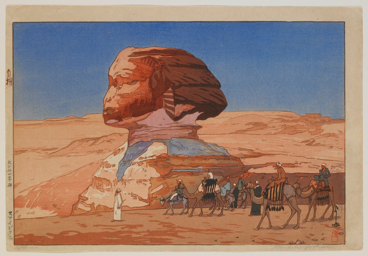 Sphinx - Day, Taisho Era av Hiroshi Yoshida