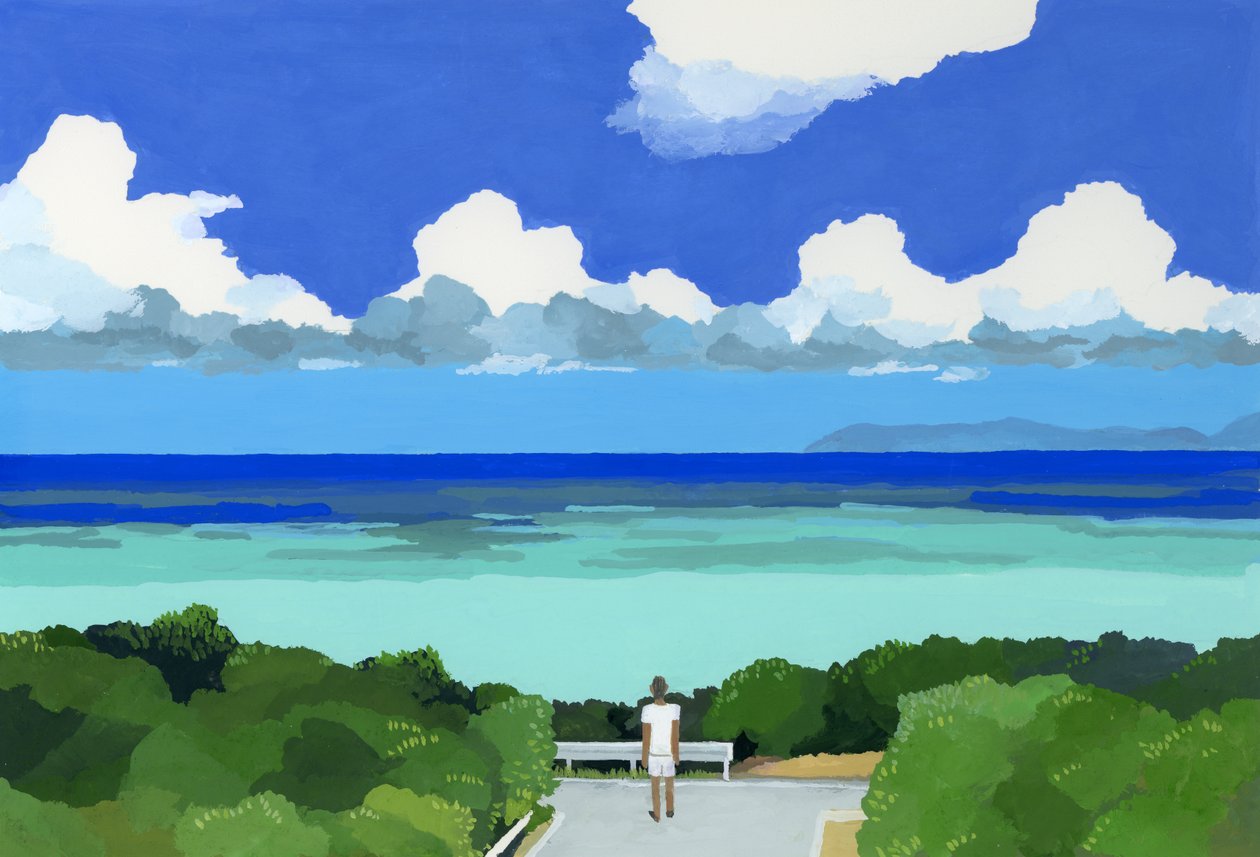 Havet på Okinawa, 2016、 av Hiroyuki Izutsu
