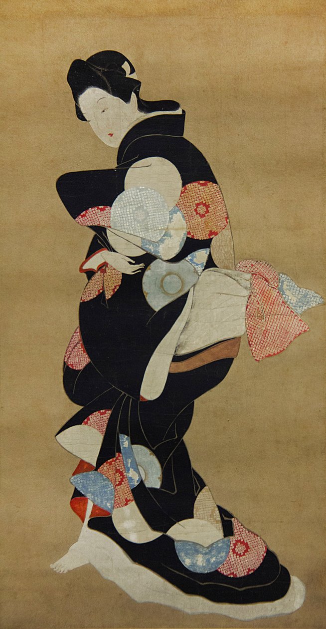 Danser av Hishikawa Moronobu