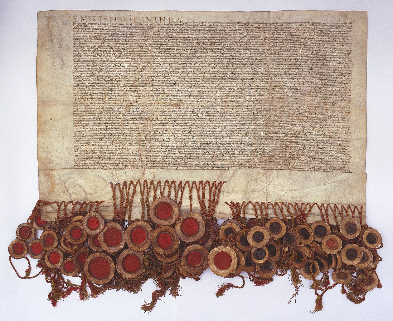 Unionen av Lublin, 1569 av Historical Document