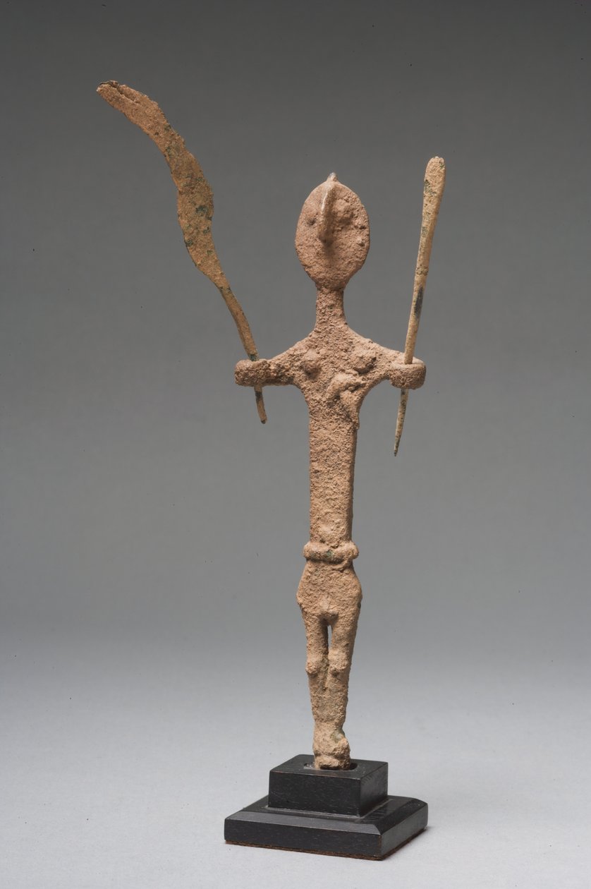 Kanaanittisk figur (bronse) av Hittite