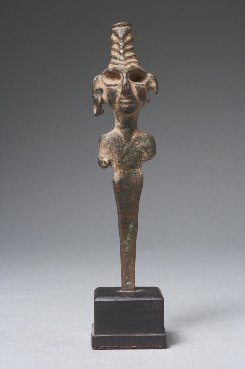 Anatolisk-kanaanittisk figur (bronse) (se også 325651) av Hittite