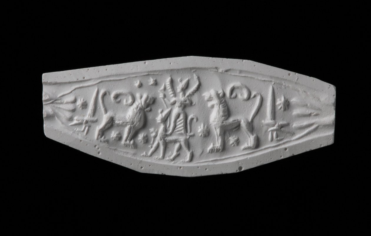 Hettittisk ringavtrykk (gips) av Hittite