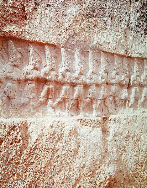 Prosesjon av de væpnede gudene av Hittite