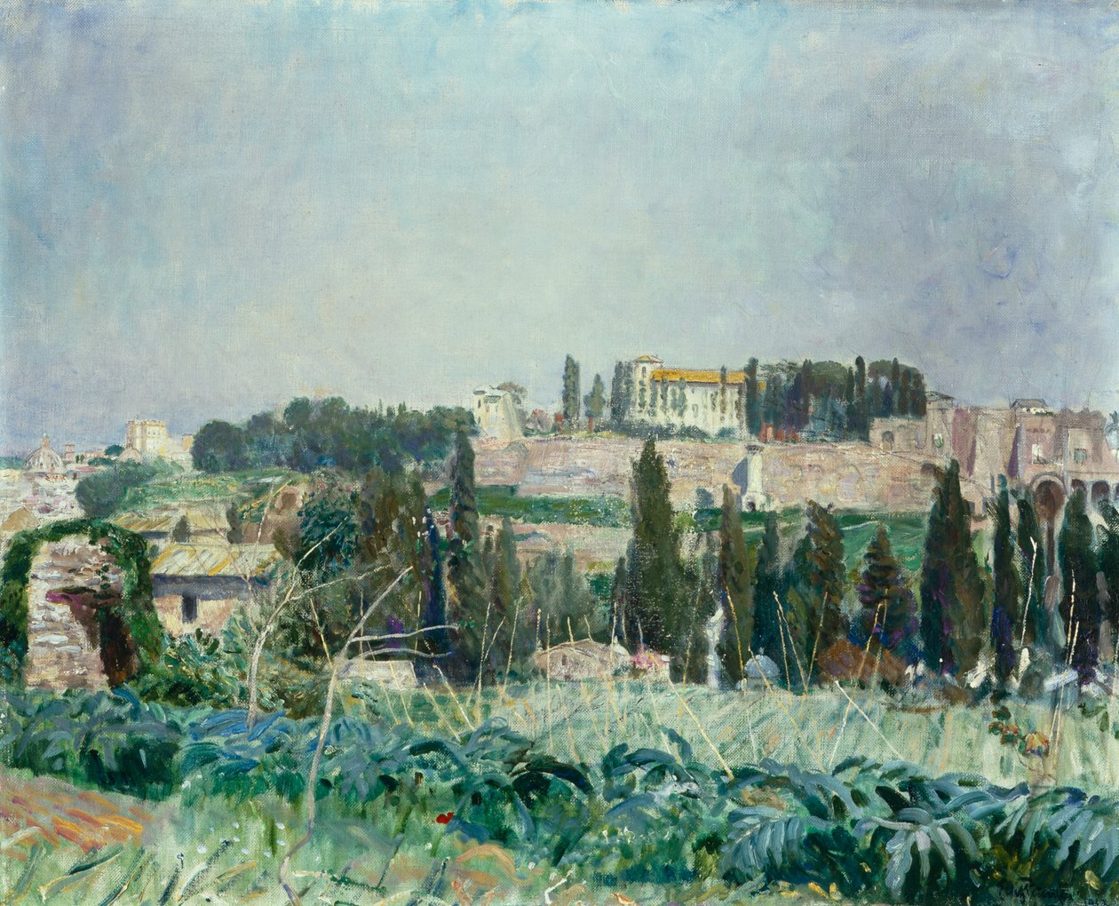 Aventine Hill av Hjalmer Eilif Emanuel Peterssen