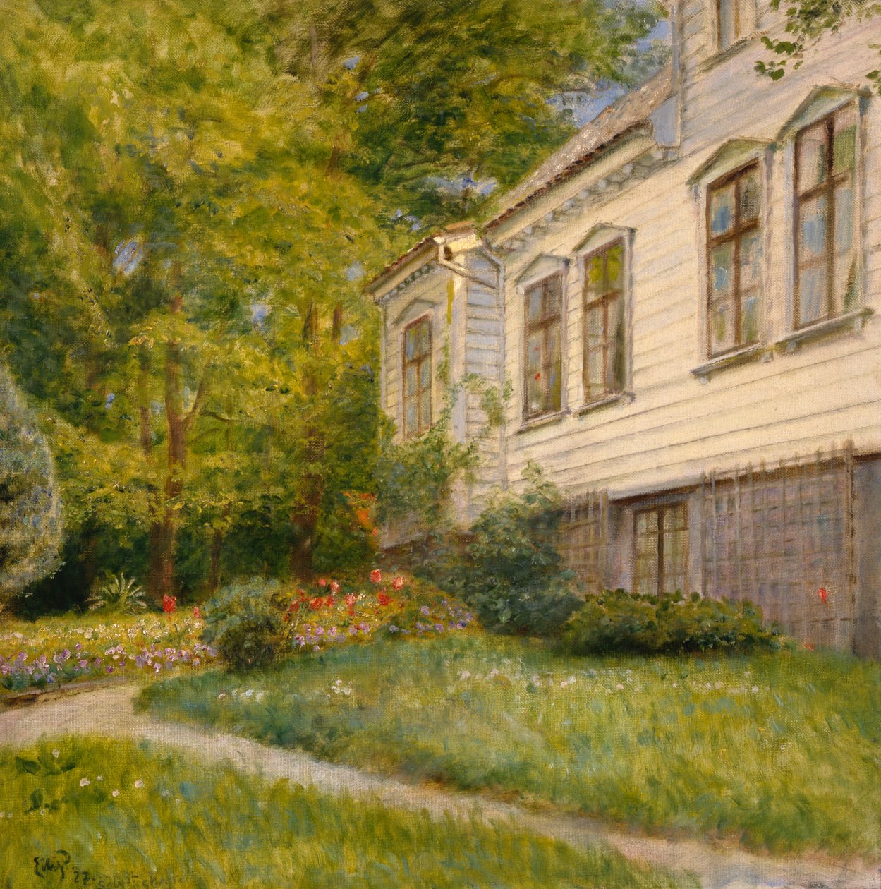Soelyst av Hjalmer Eilif Emanuel Peterssen