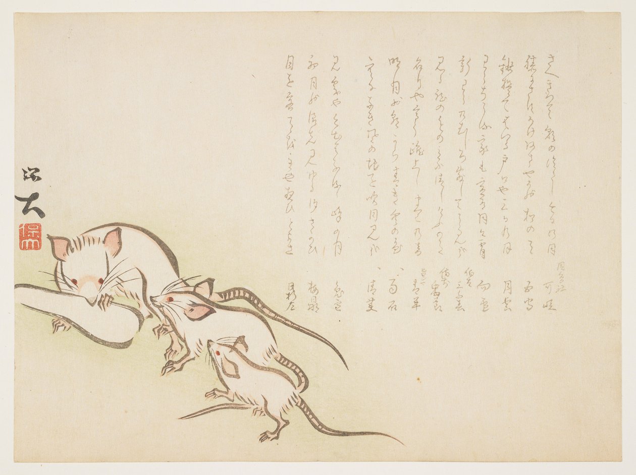 (Hvite mus), januar 1864 av Hodai