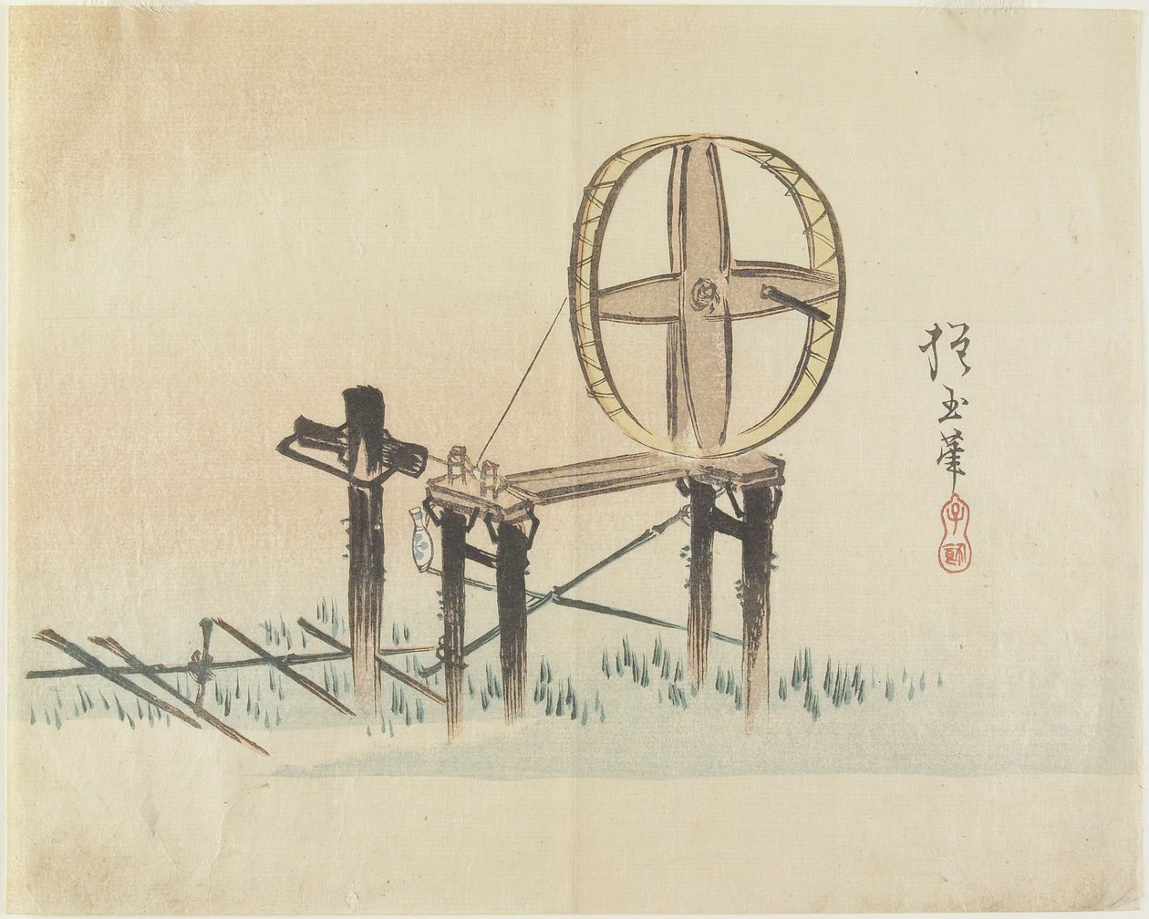 (Snurrehjul), ca. 1830 av Hogyoku