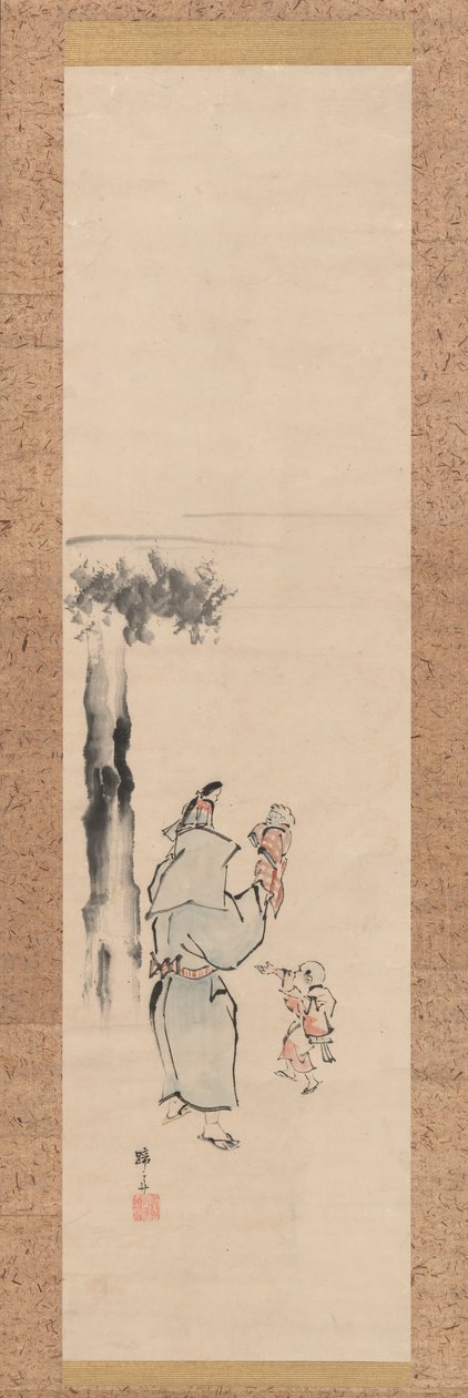 Dukkefører, 1800-tallet. av Hokuba