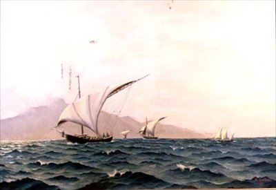 Portugisiske fiskebåter av Holger Lubbers