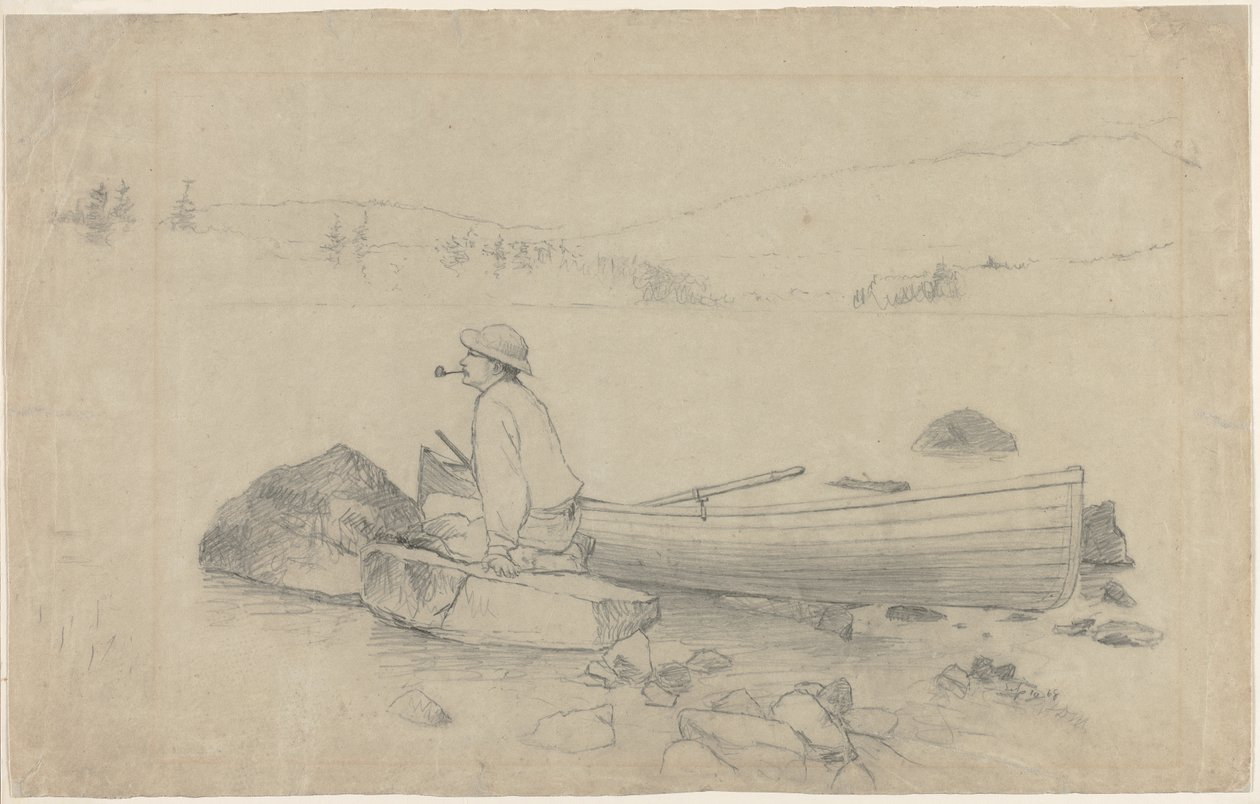 Adirondacks, 1868. av Homer Dodge Martin