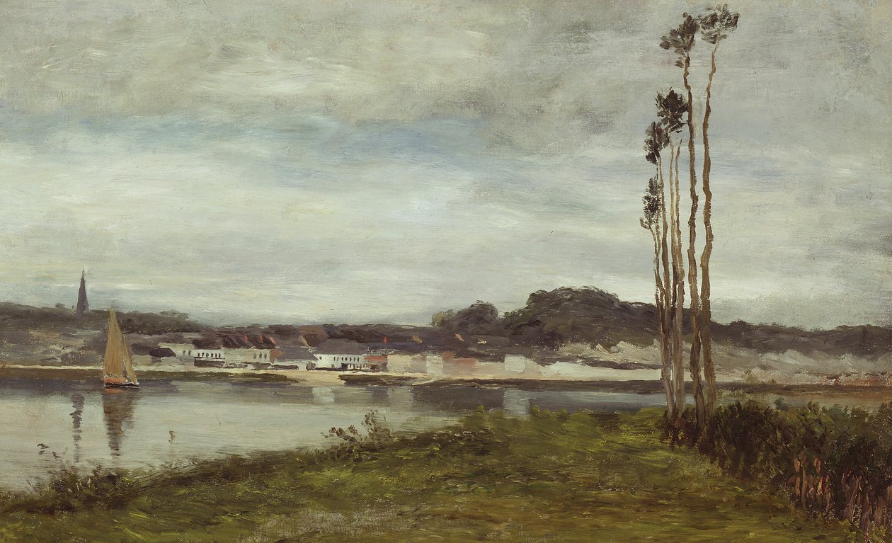 På Seinen, ca. 1895. av Homer Dodge Martin