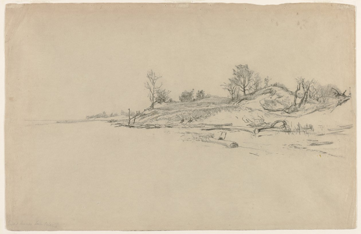 Sanddyner, Lake Ontario, ca. 1874. av Homer Dodge Martin