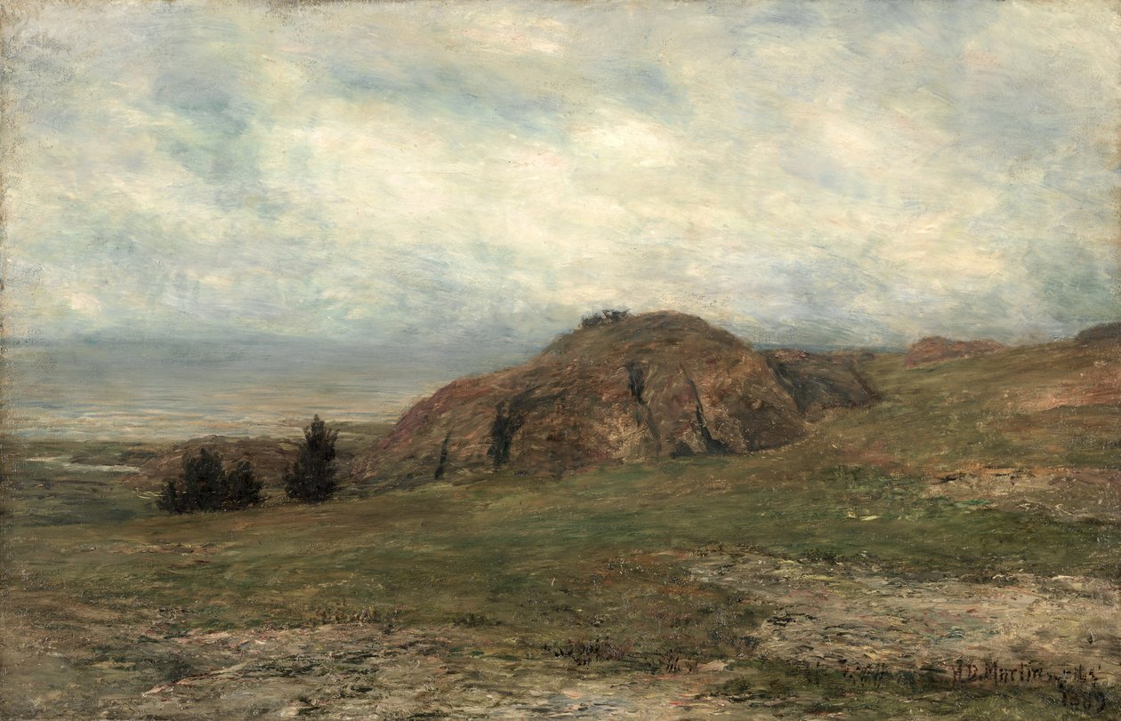 Wild Coast, Newport, 1889. av Homer Dodge Martin