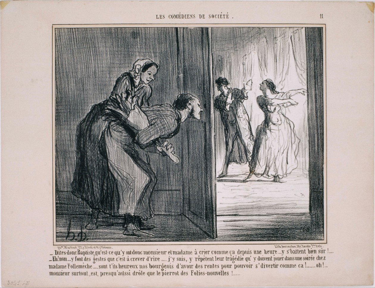 Samfunnets komikere- Si baptist, hva har ... av Honoré Daumier