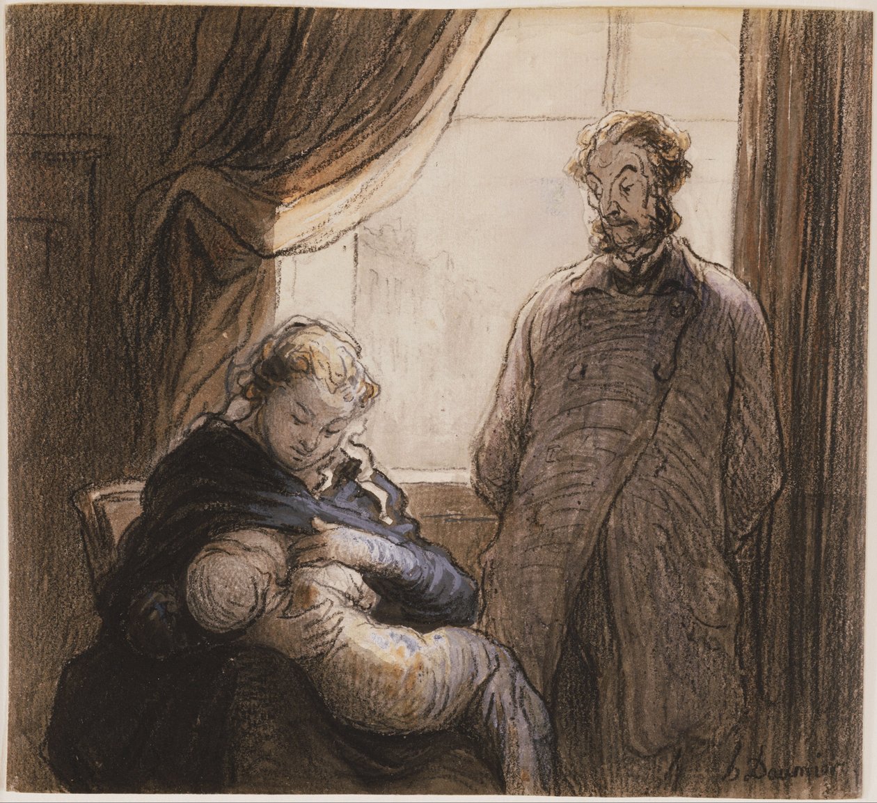 Familien av Honoré Daumier