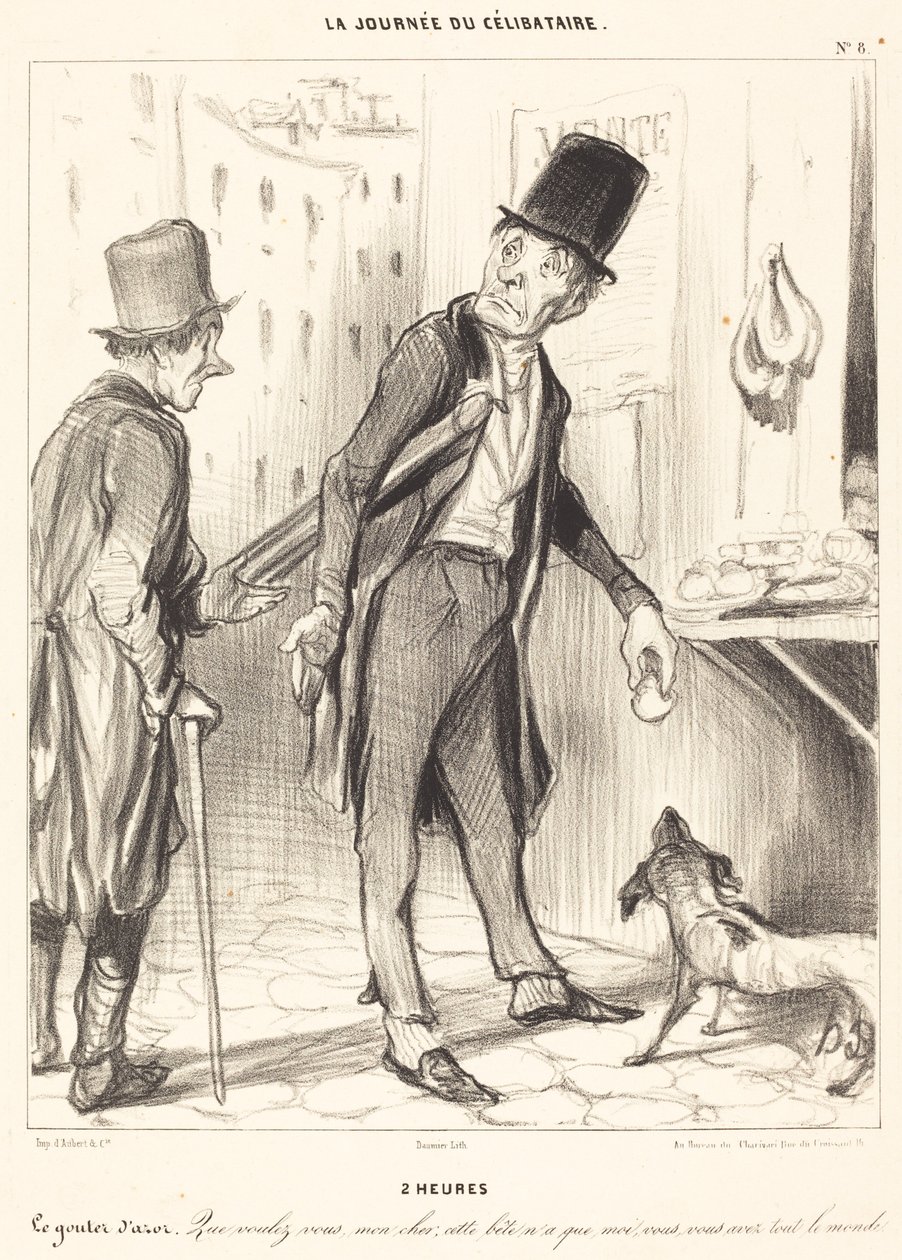 2 timer av Honoré Daumier