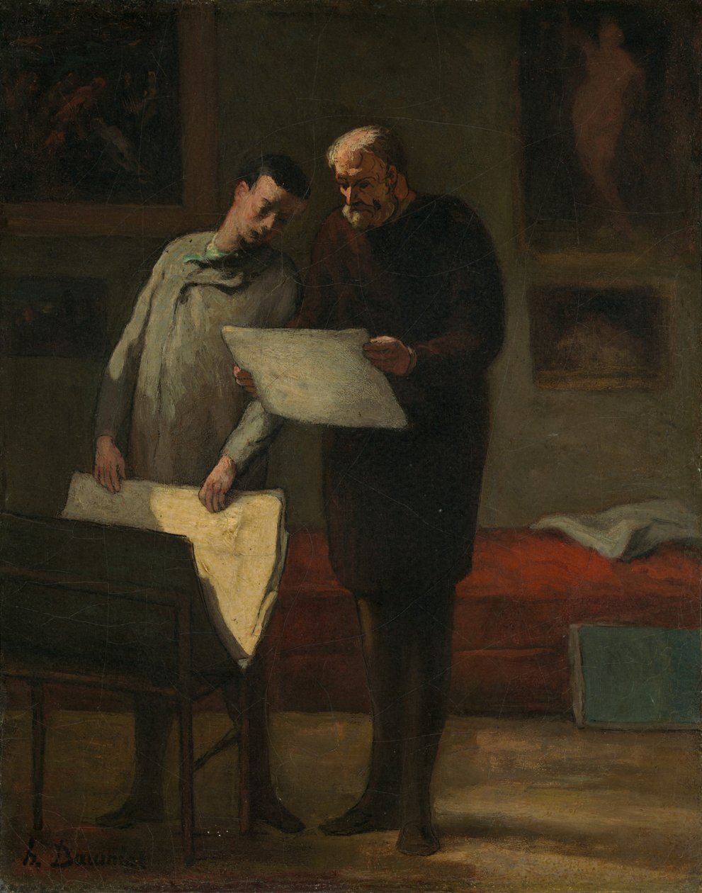 Råd til en ung kunstner, 18651868. av Honoré Daumier
