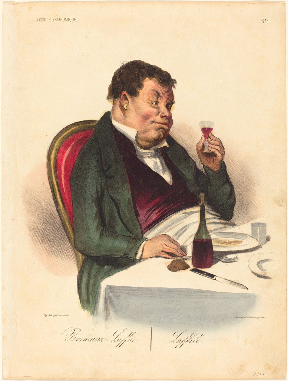 Bordeaux-Laffite av Honoré Daumier