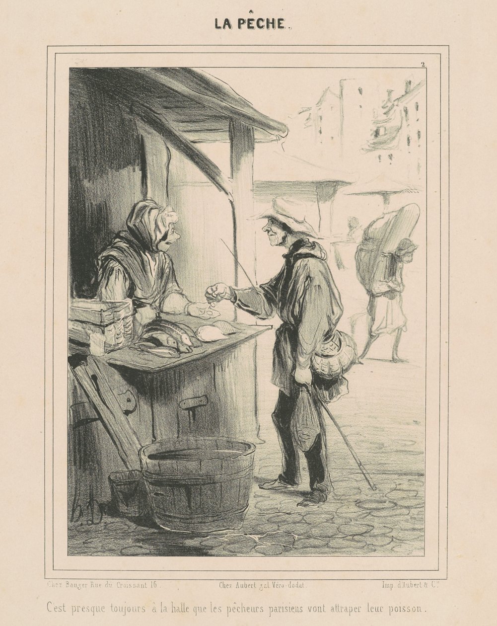 Det er nesten alltid i hallen... av Honoré Daumier
