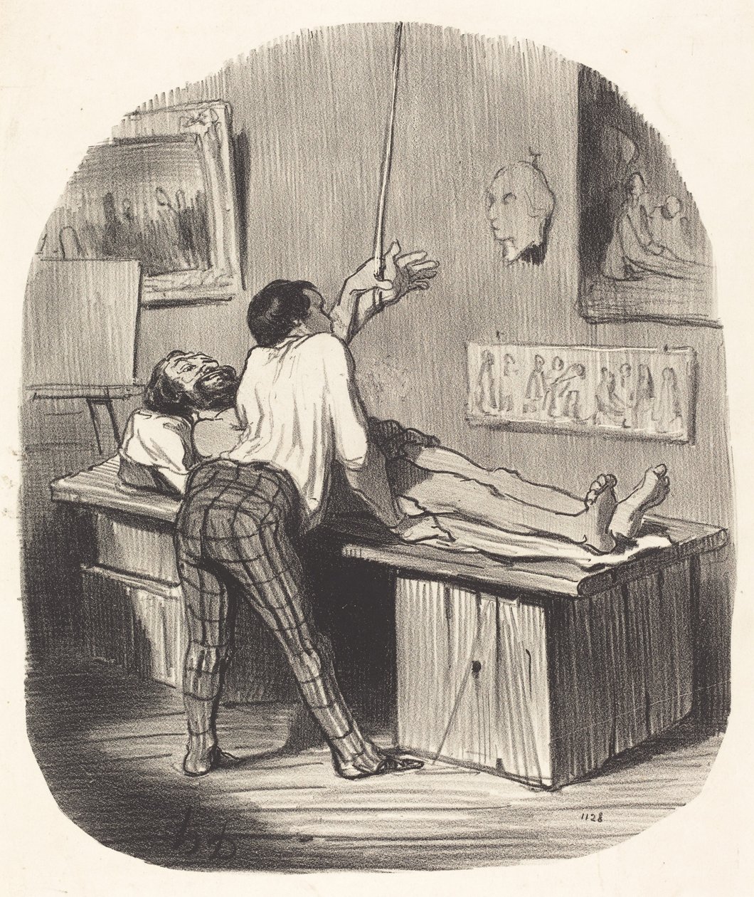 Hvordan, Saint-Gervais tok dette... av Honoré Daumier