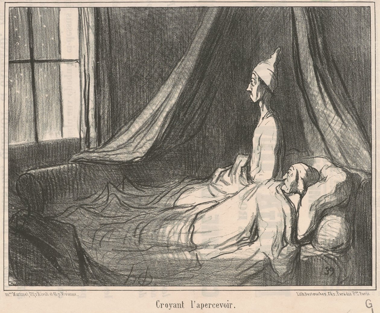 Tror å se det... av Honoré Daumier