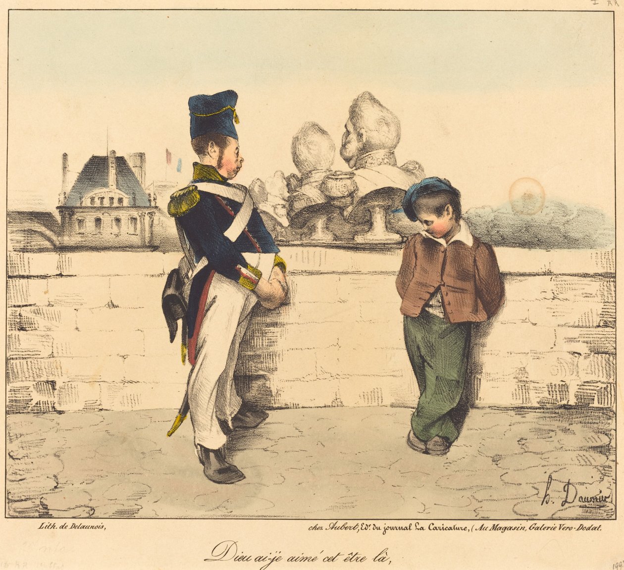 Gud elsket jeg dette vesenet av Honoré Daumier