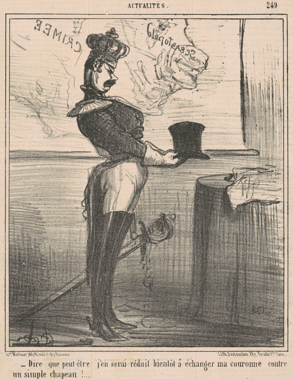 Å si at jeg kanskje blir redusert til det... av Honoré Daumier