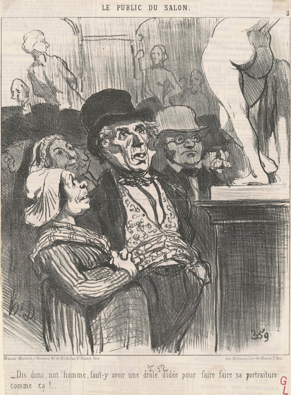 Si, mannen vår, må... av Honoré Daumier