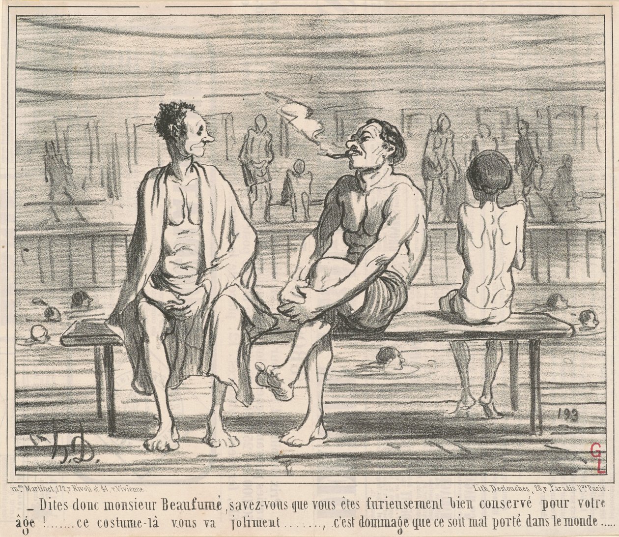 Si, Monsieur Beaufumé... av Honoré Daumier