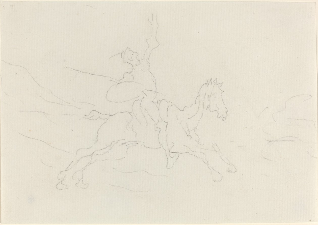 Don Quixote av Honoré Daumier