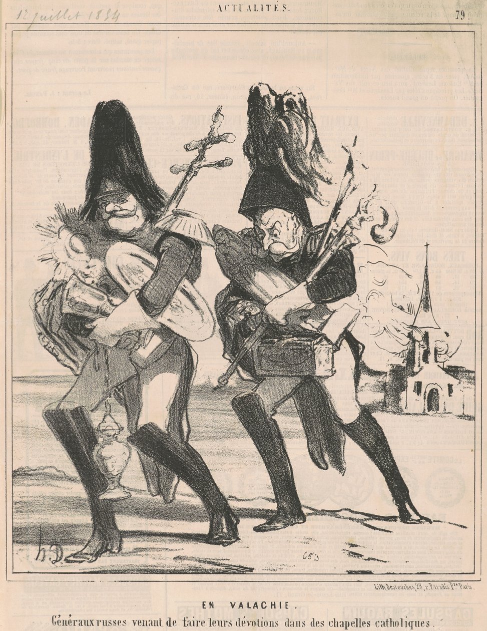 I Wallachia av Honoré Daumier