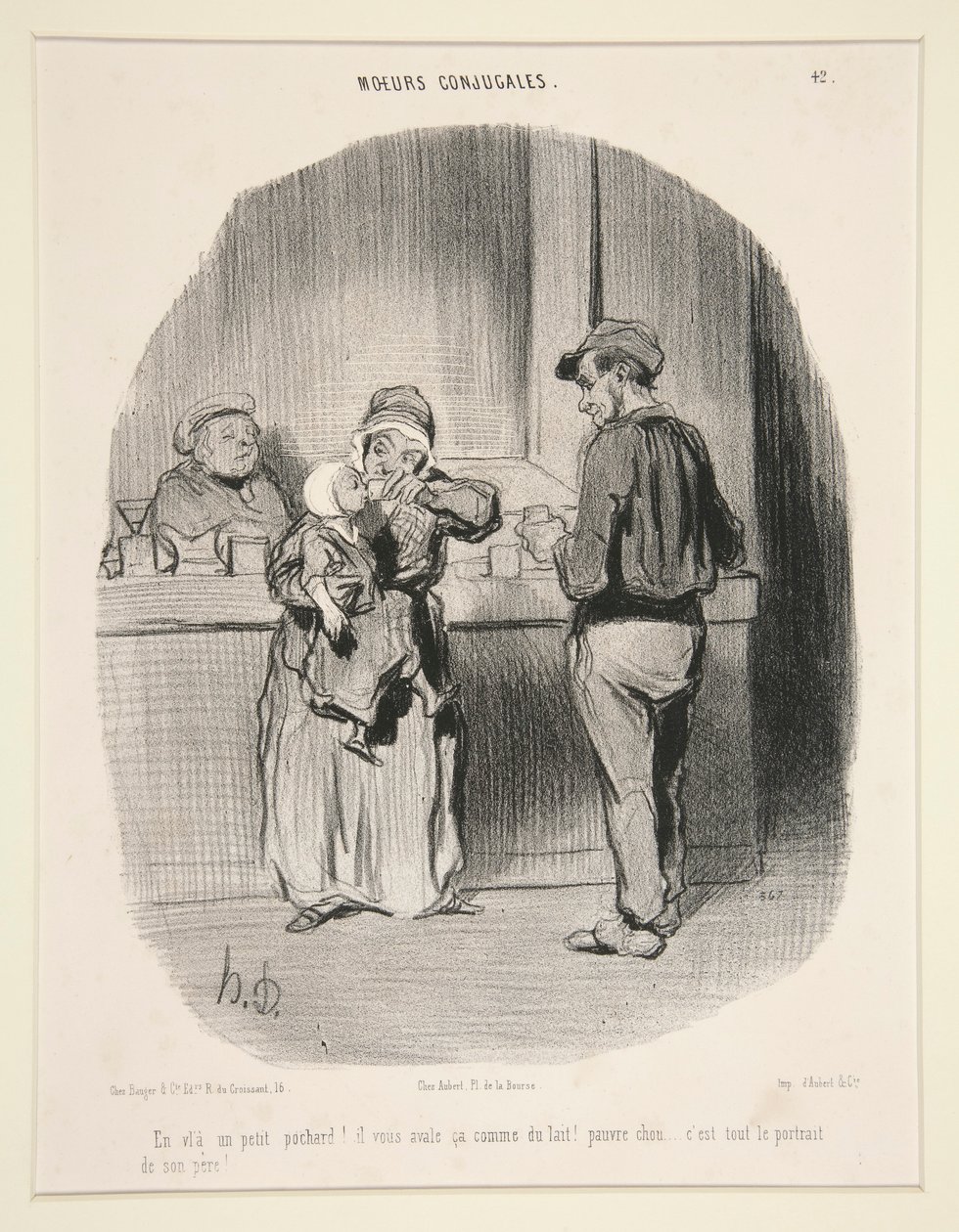 A vol av Honoré Daumier