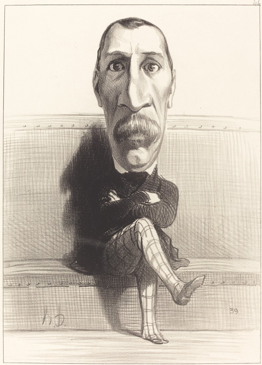 Eus. Isidore Buvignier av Honoré Daumier