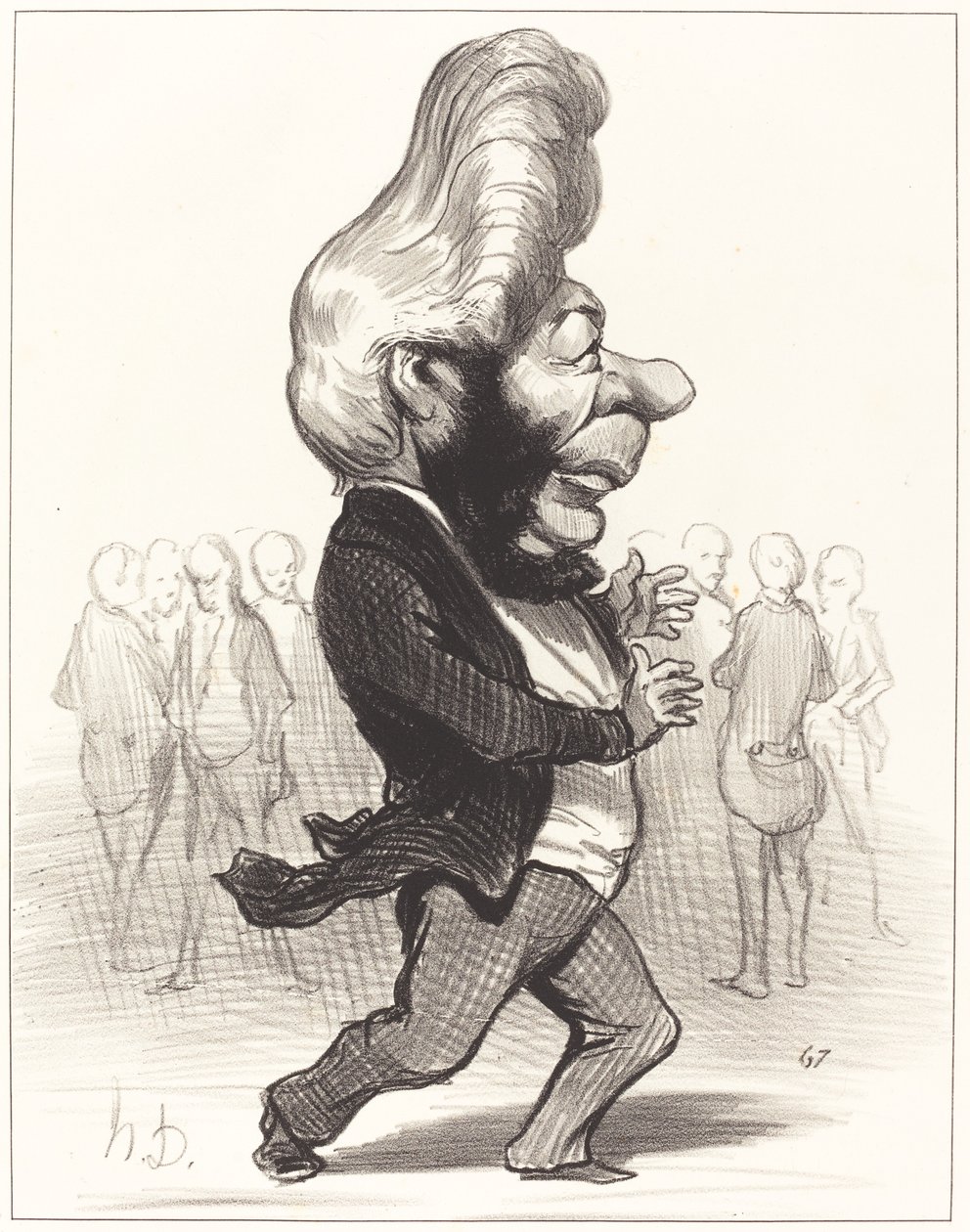 Ferdinand Favre av Honoré Daumier