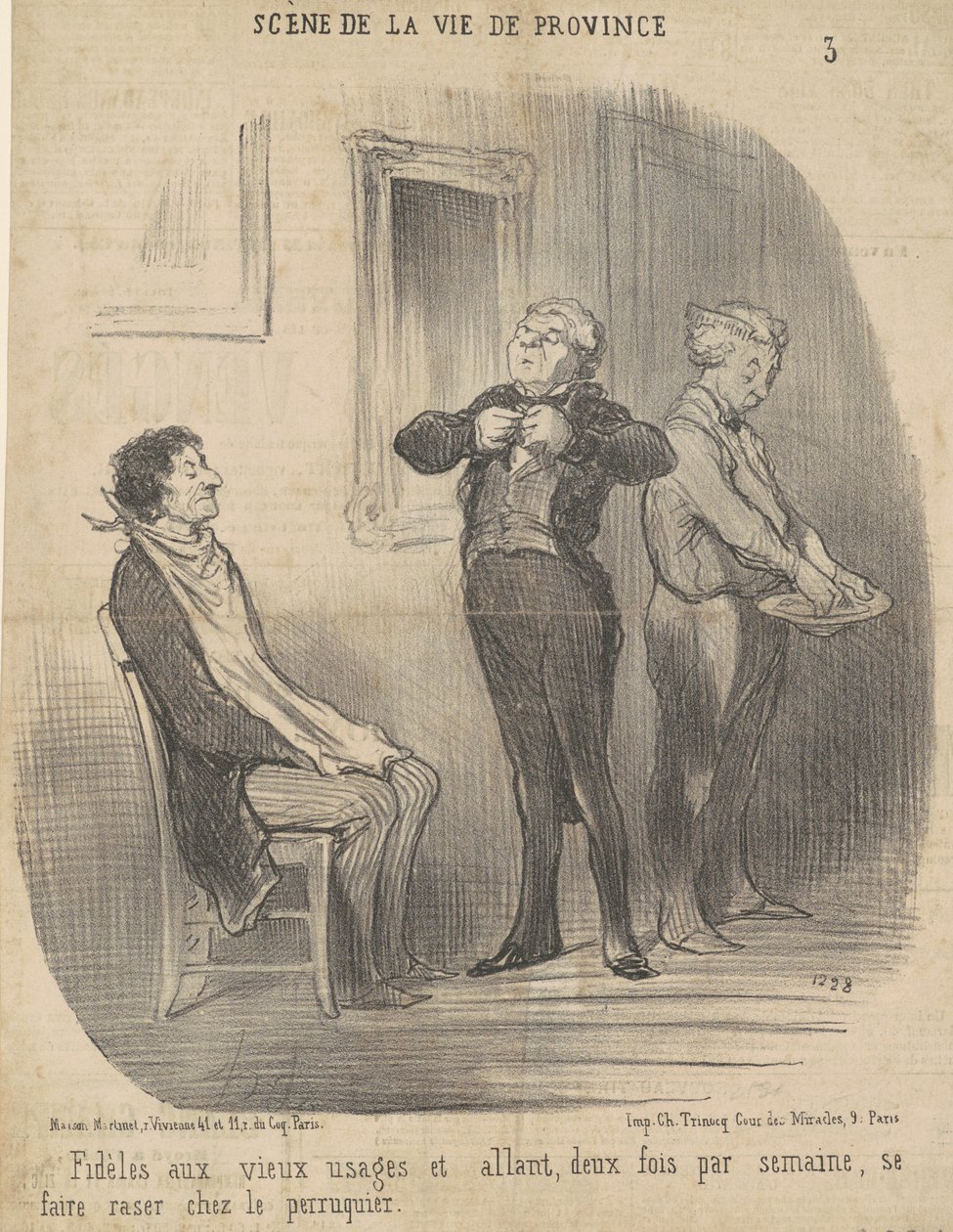 Tro mot gamle måter... av Honoré Daumier