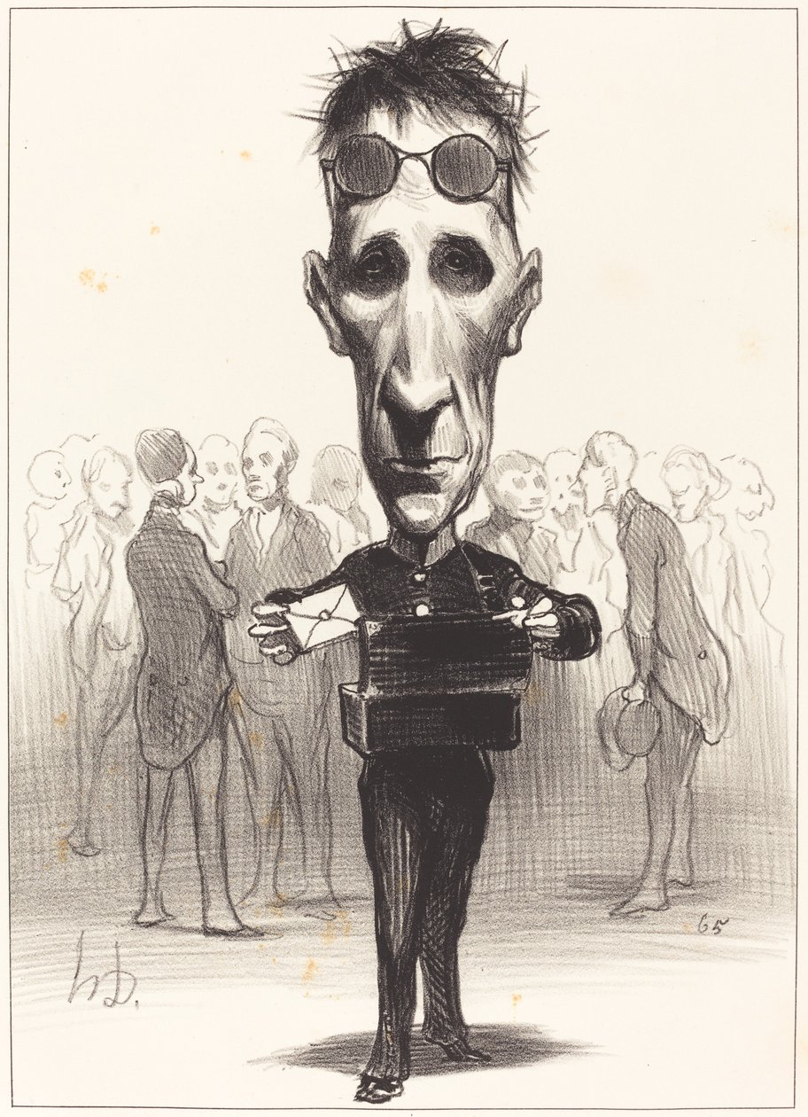 Félix Saint-Priest av Honoré Daumier