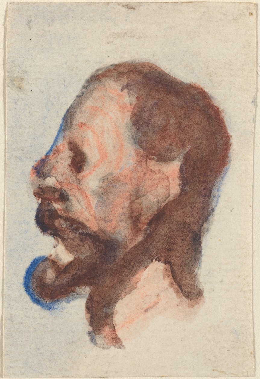 Leder av en mann av Honoré Daumier