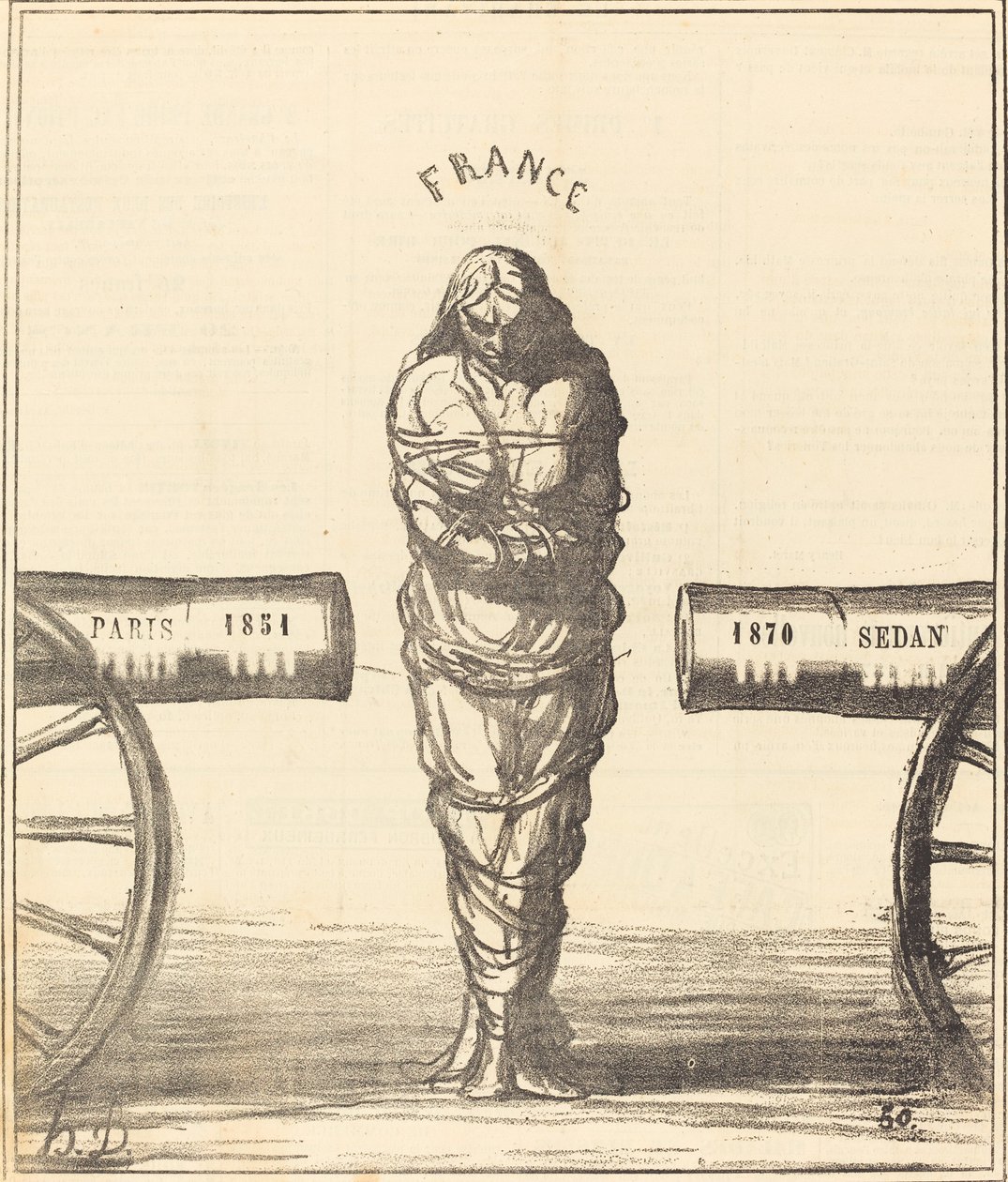 Historie om en regjeringstid av Honoré Daumier