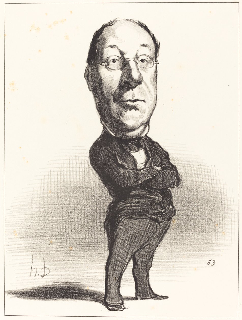 J.-B. Gustave de Laboulie av Honoré Daumier