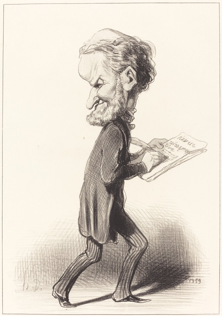 J. Antoine Taschereau av Honoré Daumier