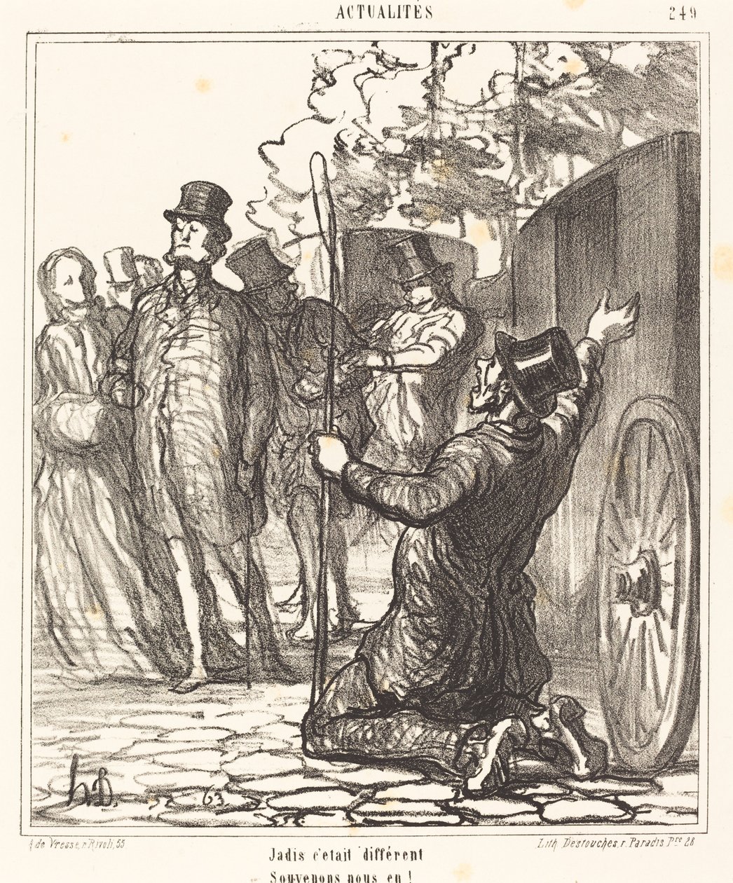 Det pleide å være annerledes av Honoré Daumier