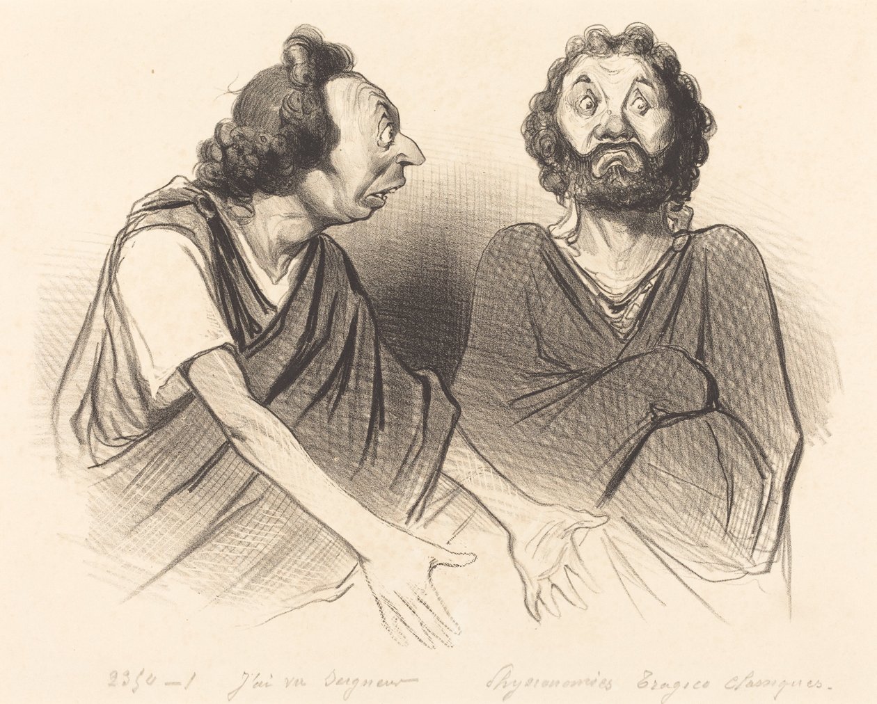 Jeg så Herre... din uheldige sønn... av Honoré Daumier
