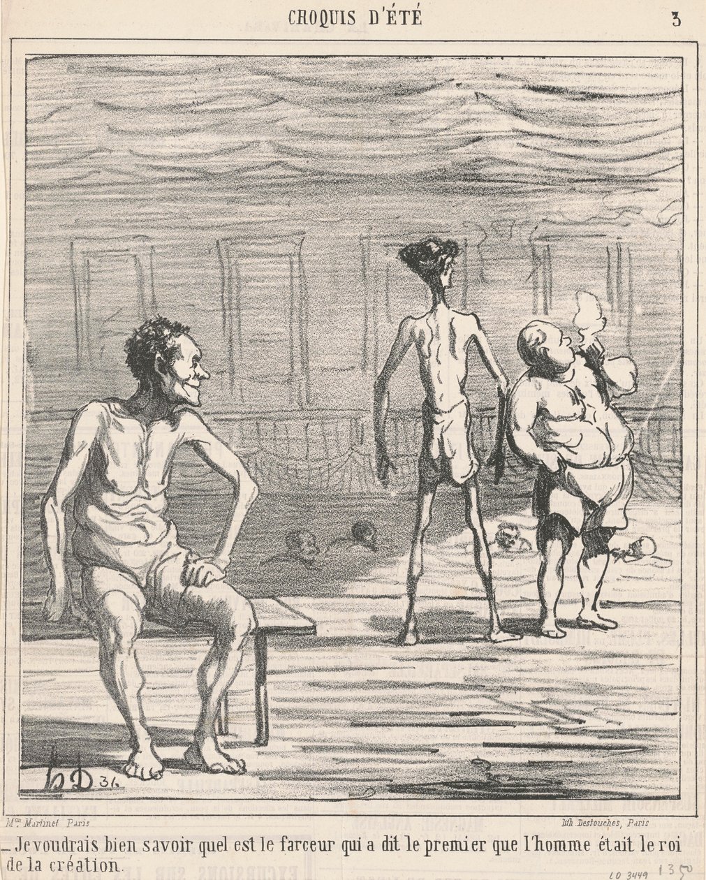 Jeg vil gjerne vite hva som er... av Honoré Daumier